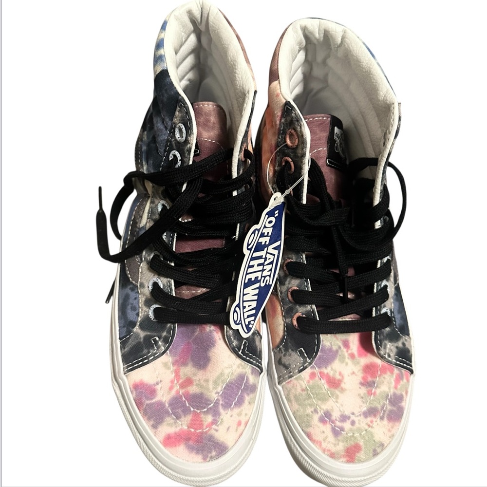Vans Women's Multicolor Tie-Dye High-Top Sneakers new without box size 7.5